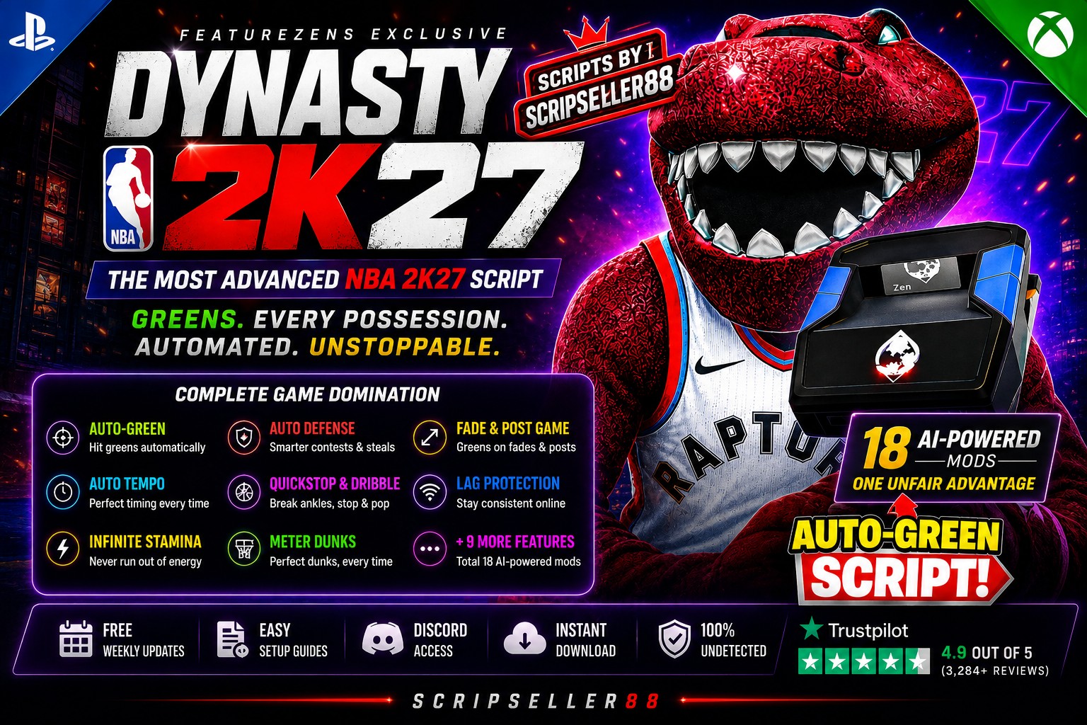 Dynasty 2K27 Script